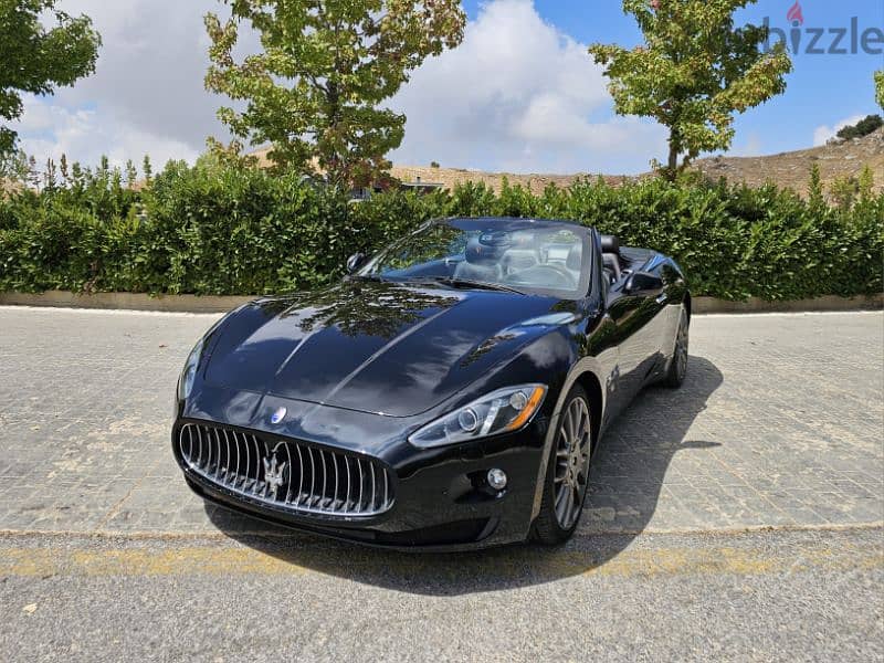 2013 Maserati GranTurismo C Black/Black Clean Carfax Like New 4