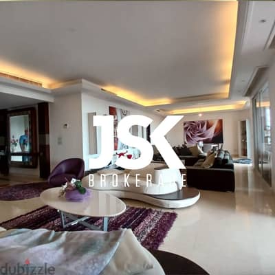 L15954-Spacious Decorated Furnished Apartment For Sale In Dbayeh