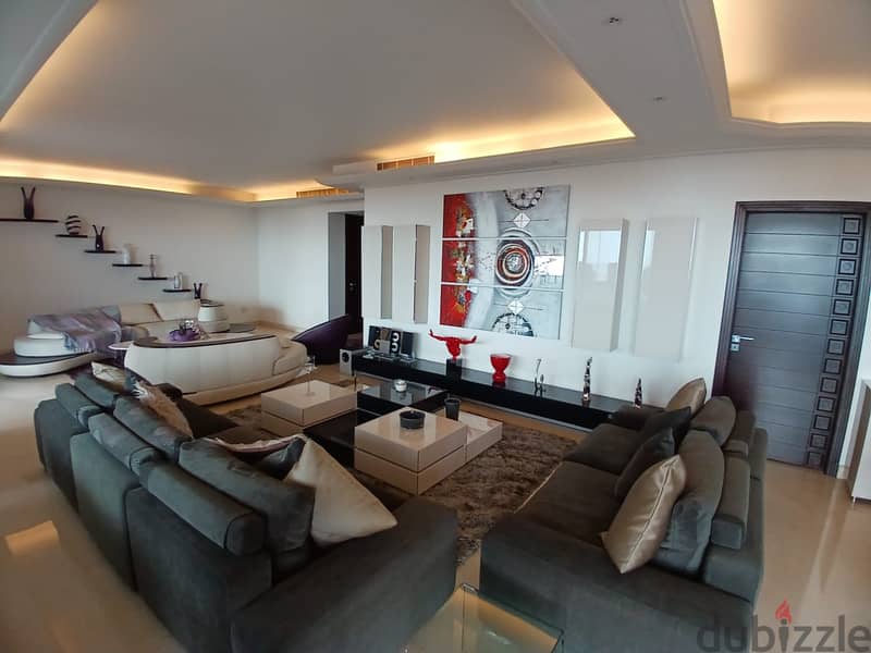 L15954-Spacious Decorated Furnished Apartment For Sale In Dbayeh 2