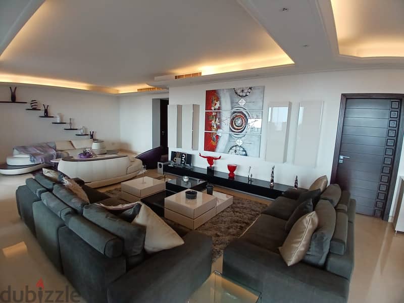 L15954-Spacious Decorated Furnished Apartment For Sale In Dbayeh 3