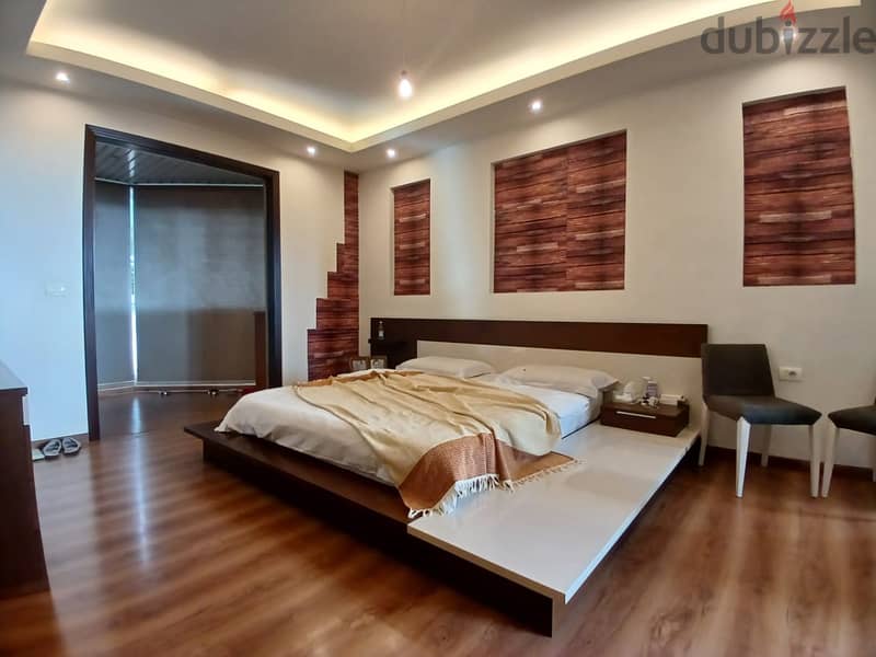 L15954-Spacious Decorated Furnished Apartment For Sale In Dbayeh 11