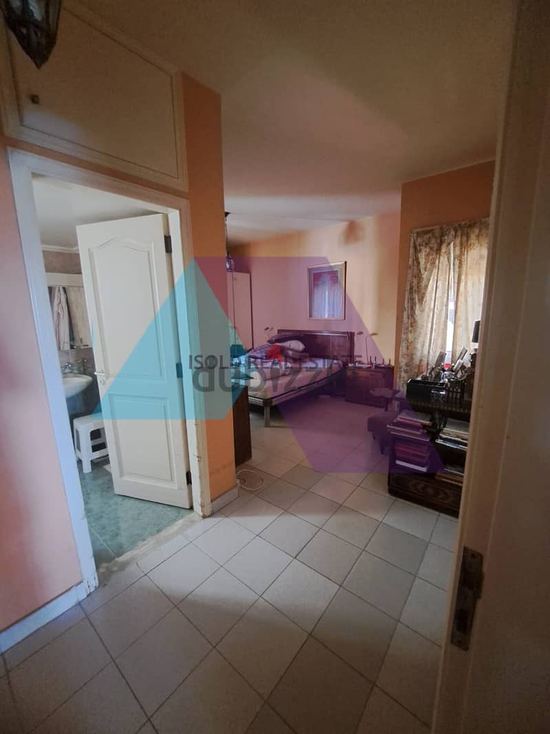 A 170 m2 apartment having an open sea view for sale in Baabda 10