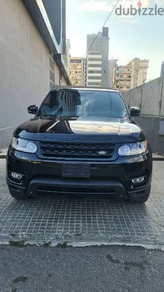 FEE REGISTRATION Land Rover Range Rover Sport V8 Supercharged  Black