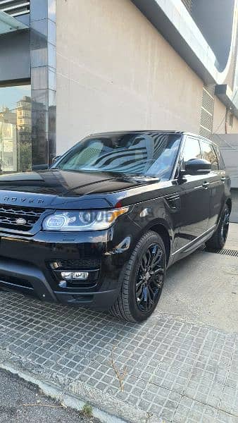 FEE REGISTRATION Land Rover Range Rover Sport V8 Supercharged  Black 1