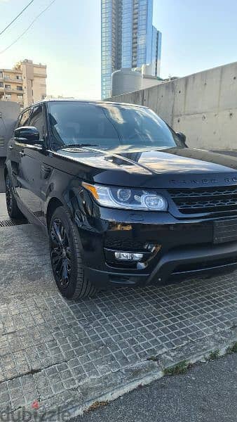 FEE REGISTRATION Land Rover Range Rover Sport V8 Supercharged  Black 2