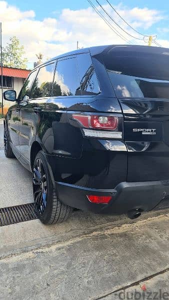 FEE REGISTRATION Land Rover Range Rover Sport V8 Supercharged  Black 3