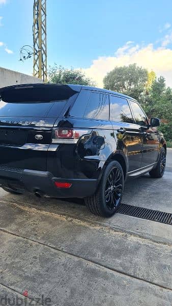 FEE REGISTRATION Land Rover Range Rover Sport V8 Supercharged  Black 4