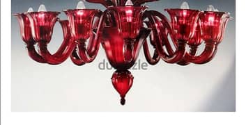 Murano chandelier by voltolina(Italy)