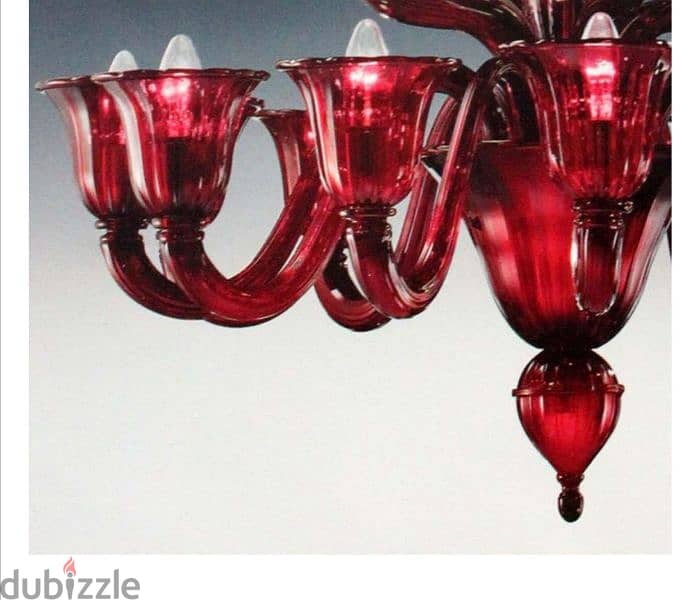 Murano chandelier by voltolina(Italy) 1