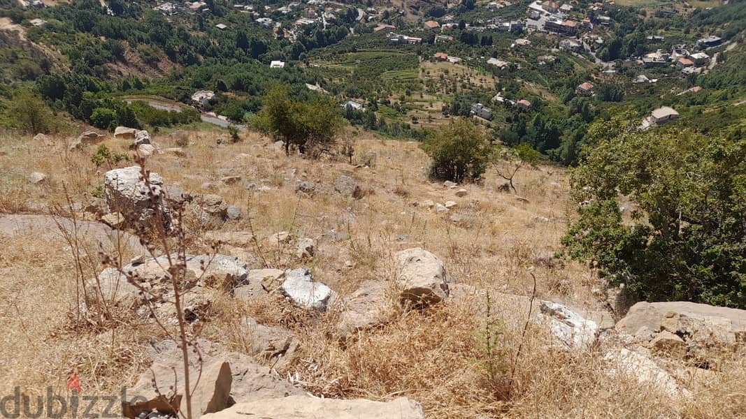 L15955-55,550 SQM Land With A Nice View For Sale In Qartaba 1