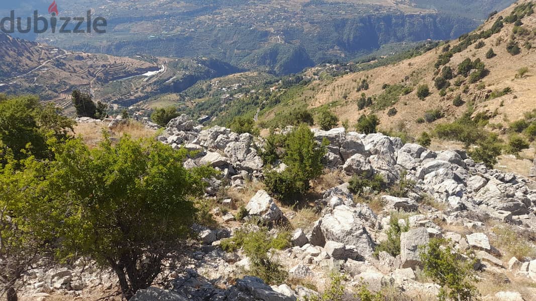 L15955-55,550 SQM Land With A Nice View For Sale In Qartaba 2