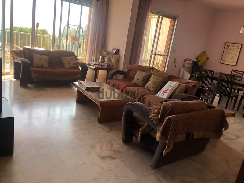 L15964-Spacious Fully Furnished Apartment For Sale In Dahr El Sawan 2