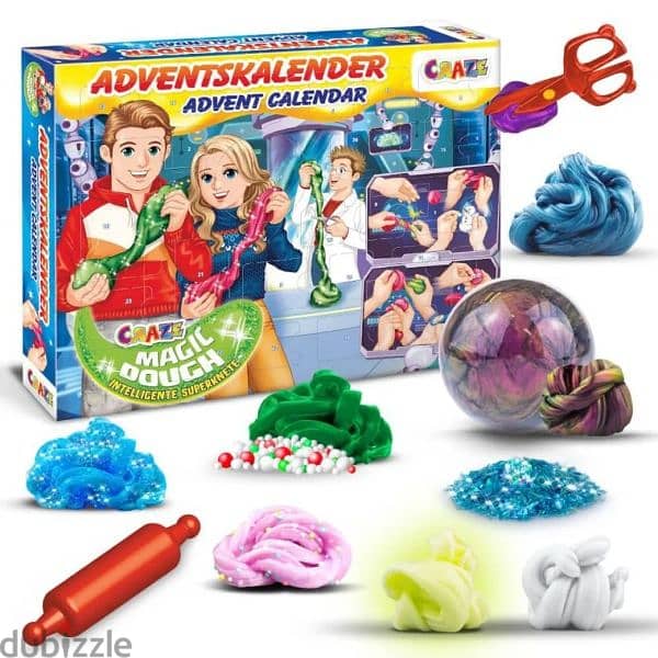 german store craze advent calendar magic dough 4