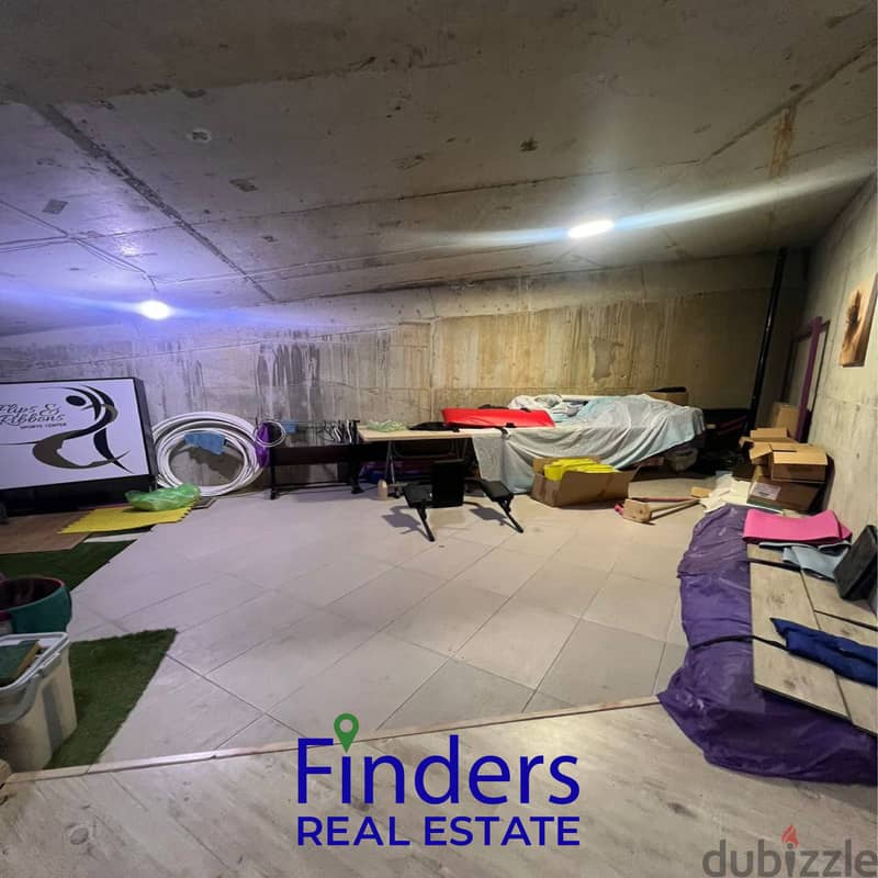 A warehouse for rent in Louaizeh!   مستودع للإيجار في اللويزة 1