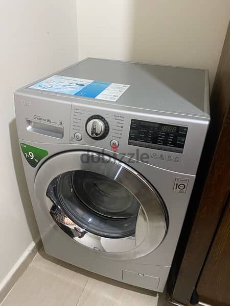 LG 9KG smart washing machine غسالة 2