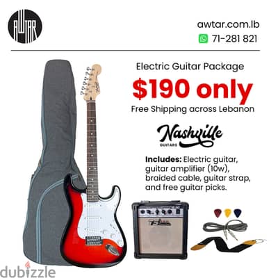 Nashville Electric Guitar Bundle