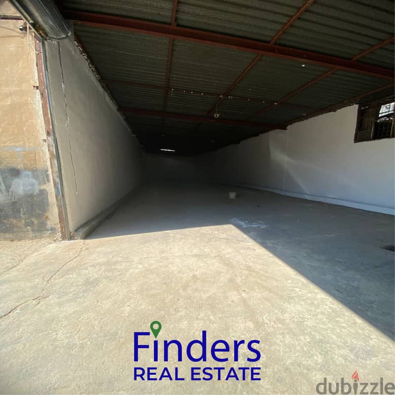 Hangar for rent in Zalka!   هنجر للإيجار في الزلقا 3