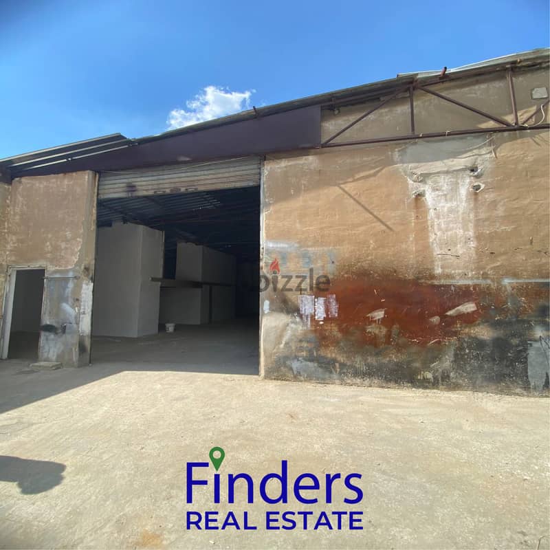 Hangar for rent in Zalka!   هنجر للإيجار في الزلقا 4