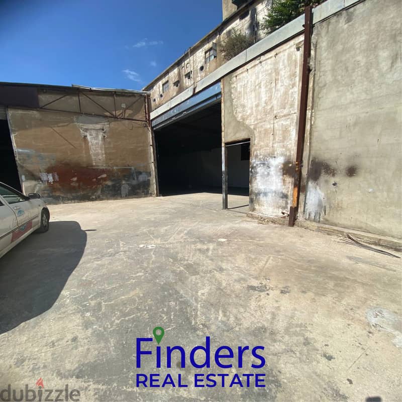 Hangar for rent in Zalka!   هنجر للإيجار في الزلقا 8