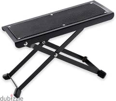 Awtar Essentials - 4-Position Height Adjustable Black Guitar Foot Rest