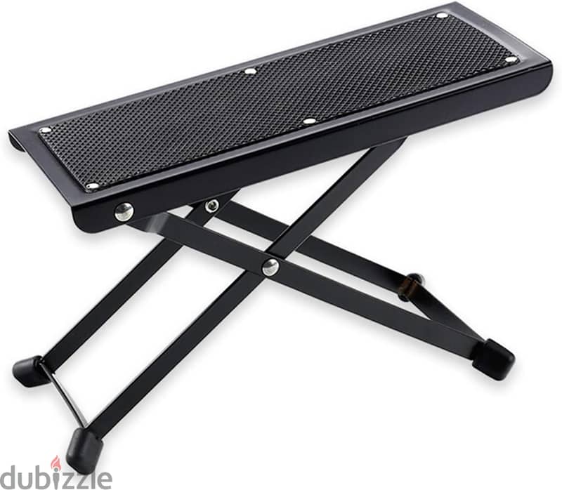 Awtar Essentials - 4-Position Height Adjustable Black Guitar Foot Rest 0