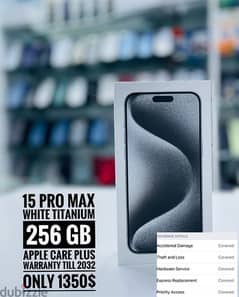 15 Pro Max 256 GB Not Active 0