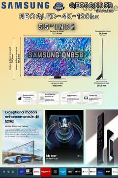 SAMSUNG NEO QLED 55QN85B ("55)