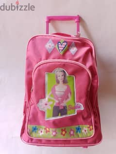 trolley school bag Barbie 16 inch