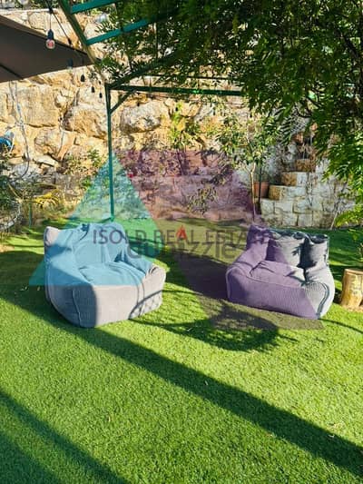 90m2 Stand alone home+garden+terrace for sale in Keserwan كسروان