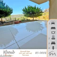 Hboub | Brand New 135m² + 60m² Terrace | Open View | 2 Parking | Catch 0