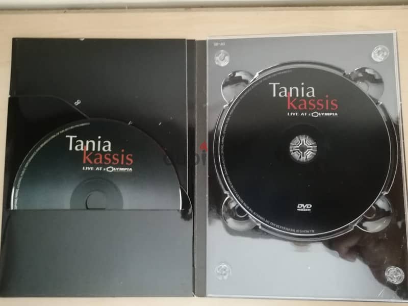 Tania Kassis Live at the Olympia Paris CD + DVD 1