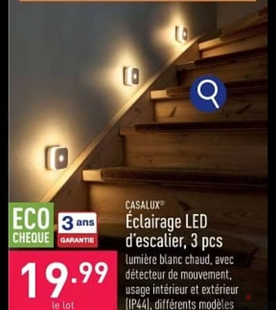 german store casalux stairs led light