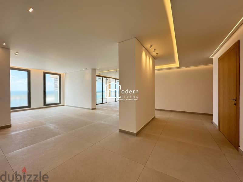 700 Sqm - Sea View Apartment for Rent in Dbayeh Waterfront 3