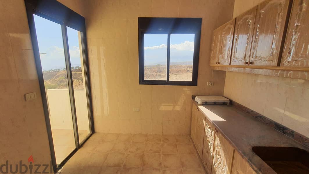 zahle dhour apartment for sale open view, no elevator Ref#6326 3