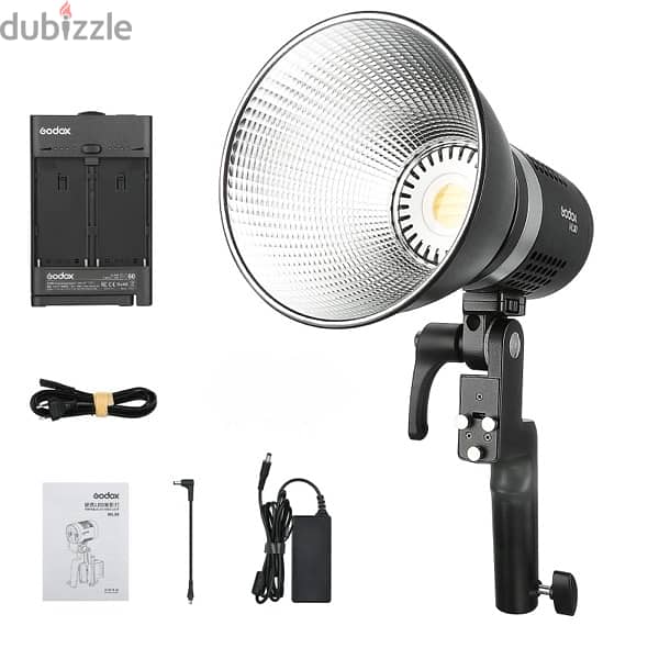 Godox ML30 LED Video Light, 37.6W 5600K Daylight, Bluetooth App 9