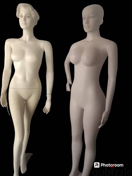 2 mannequin like new 0