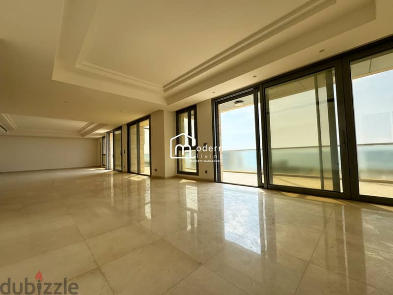 Sea view Apartment with Rooftop for Sale in Waterfront, Dbayeh 2