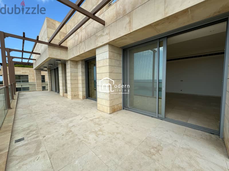 Sea view Apartment with Rooftop for Sale in Waterfront, Dbayeh 3