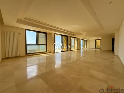 Sea view Apartment with Rooftop for Rent in Waterfront, Dbayeh