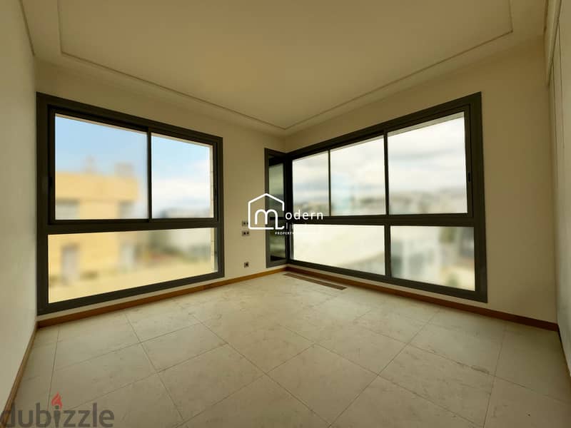 Sea view Apartment with Rooftop for Rent in Waterfront, Dbayeh 9