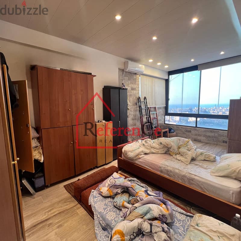 2 in 1 apartment in Sabtieh for saleشقة 2 في 1 في السبتية للبيع 4