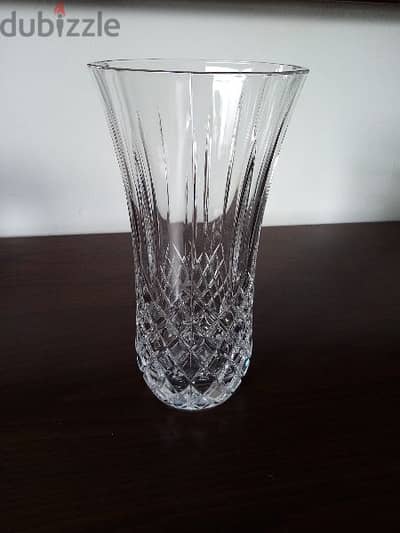 Crystal vintage vase