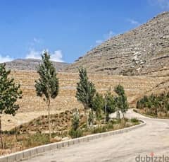 Prime location land in Faraya Chabrouh with panoramic mountain view