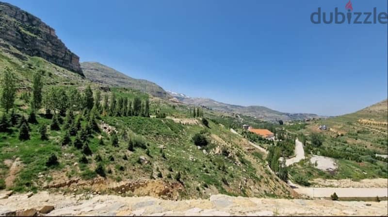 Prime location land in Faraya Chabrouh with panoramic mountain view 1