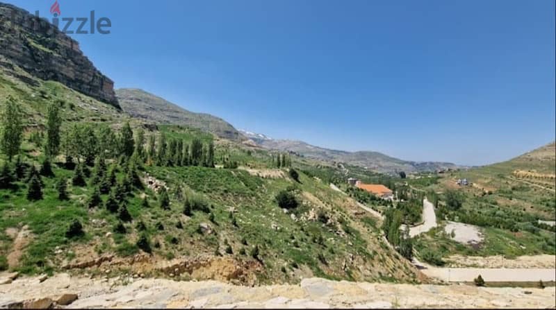 Prime location land in Faraya Chabrouh with panoramic mountain view 3