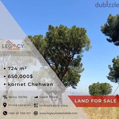 Land For Sale In Heart Of Kornet Chehwan Super Prime Location