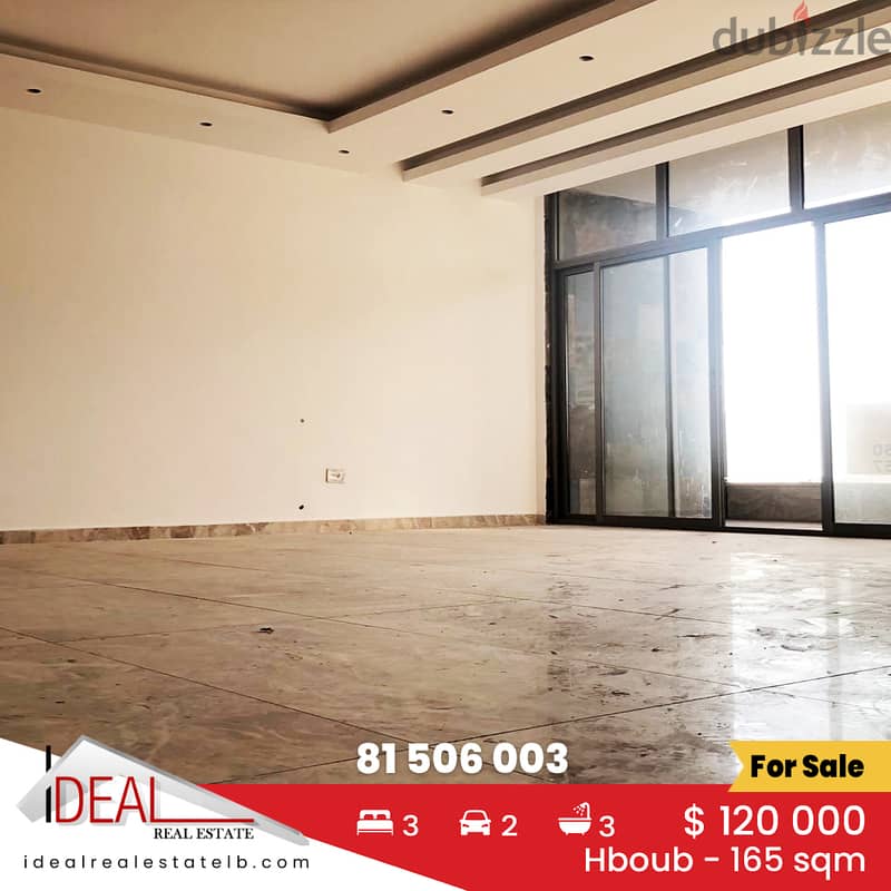 120 000 $ Apartment for sale in JBEIL Hboub 165 SQM REF#jh17145 0