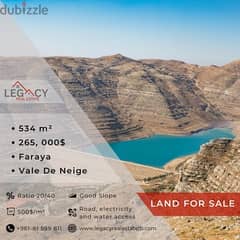 Residential Land For Sale In Faraya Vale De Neige