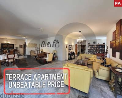 Spacious, Prime location, terrace, Metn, Awkar/عوكر   REF#FA112136