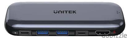 UNITEK 6-in-1 USB-C M. 2 SSD Storage Hub